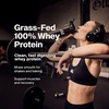 image:imageMuscletech GrassFed Whey Protein Powder Triple Chocolate 18LB  Whey Protein Smoothie amp Milk Shake Mix Supports Muscle Gain amp Recovery  20g of Whey Protein for Women amp Men  NonGMO GlutenFreeDeluxe Vanilla