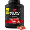 image:imageMuscletech Whey Protein Powder Vanilla Cream 4 Pound  NitroTech Ultimate Muscle Building Formula with Whey Protein Isolate  30g of Protein 3g of Creatine amp 68g of BCAA  Packaging May VaryStrawberry