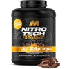 image:imageMuscletech Whey Protein Powder Double Rich Chocolate 5LB  NitroTech Whey Protein Isolate Smoothie Mix for Lean Muscle amp Recovery  24g of Whey Gold Protein for Women amp Men  Packaging May Vary