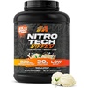 image:imageMuscletech Whey Protein Powder Vanilla Cream 4LB  NitroTech Ripped Whey Protein Isolate amp Peptides Smoothie Mix for Lean Muscle amp Fast Recovery  30g of Whey Protein for Women amp MenVanilla