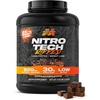 image:imageMuscletech Whey Protein Powder Vanilla Cream 4LB  NitroTech Ripped Whey Protein Isolate amp Peptides Smoothie Mix for Lean Muscle amp Fast Recovery  30g of Whey Protein for Women amp MenChocolate Fudge Brownie