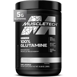 image:imageMuscleTech Glutamine Powder  100 Pure L Glutamine Powder  Post Workout Recovery Drink  LGlutamine Powder for Men amp Women  Muscle Recovery  Unflavored 60 ServingsWhite