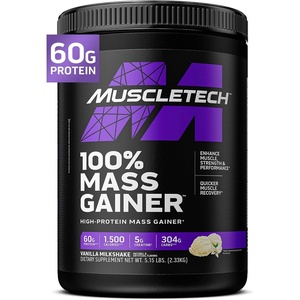 image:imageMuscleTech High Protein Mass Gainer for Men amp Women  Protein Powder Shakes for Weight Gain Muscle Building amp Recovery with Creatine Monohydrate  Chocolate Fudge Brownie 515 PoundVanilla Milkshake
