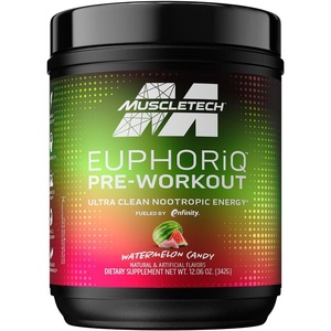 image:imageMuscleTech Pre Workout Powder EuphoriQ Pre Workout Smart Pre Workout Powder for Men amp Women Caffeine Metabolite Fueled With Paraxanthine Watermelon Candy 20 Servings
