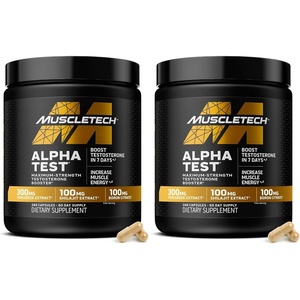 image:imageMuscleTech Testosterone Booster for Men AlphaTest  TBoost Mens Supplement with Tribulus Terrestris amp Boron  Daily Male Gym Workout Supplements for Muscle Growth Stamina amp Energy  120 Pills240 Count Pack of 2
