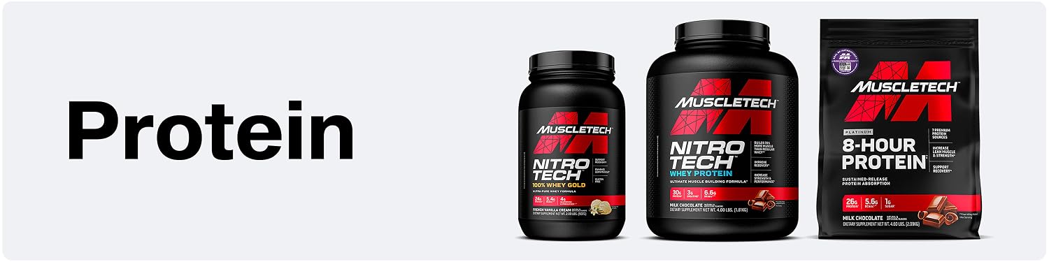 MuscleTech | High-Performance Protein, Pre-Workout Powder,Creatine & Fitness Supplements